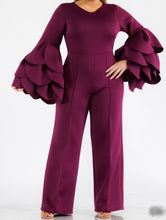 Load image into Gallery viewer, Petal Sleeve Jumpsuit

