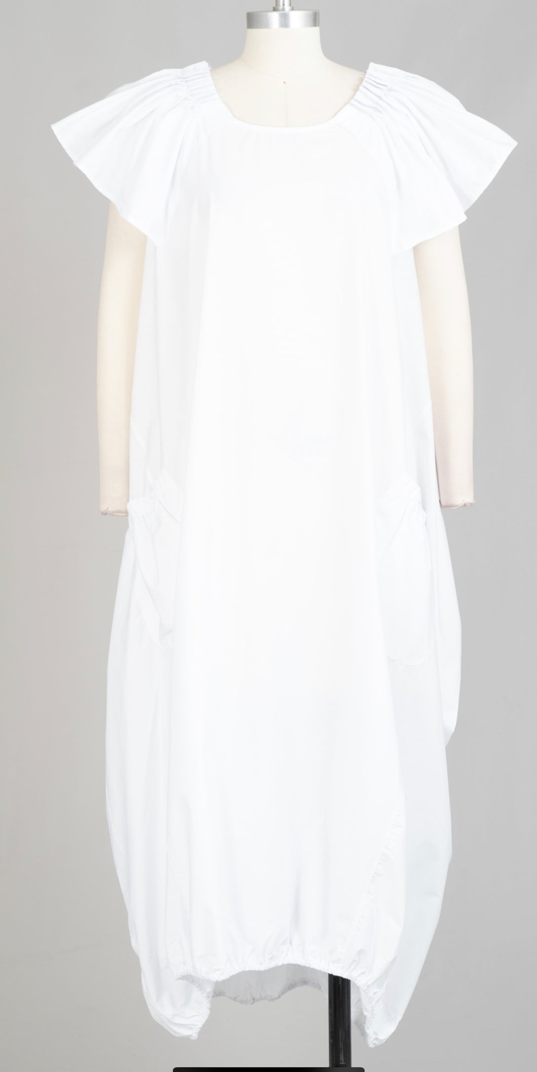 Cap Sleeve Cocoon Dress