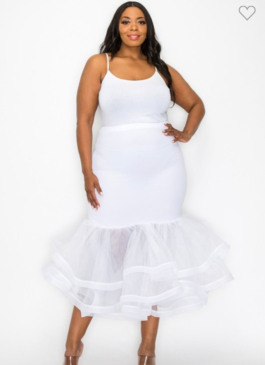 Tiered Mermaid Skirt