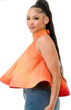 Load image into Gallery viewer, Sleeveless Bell Cropped Top

