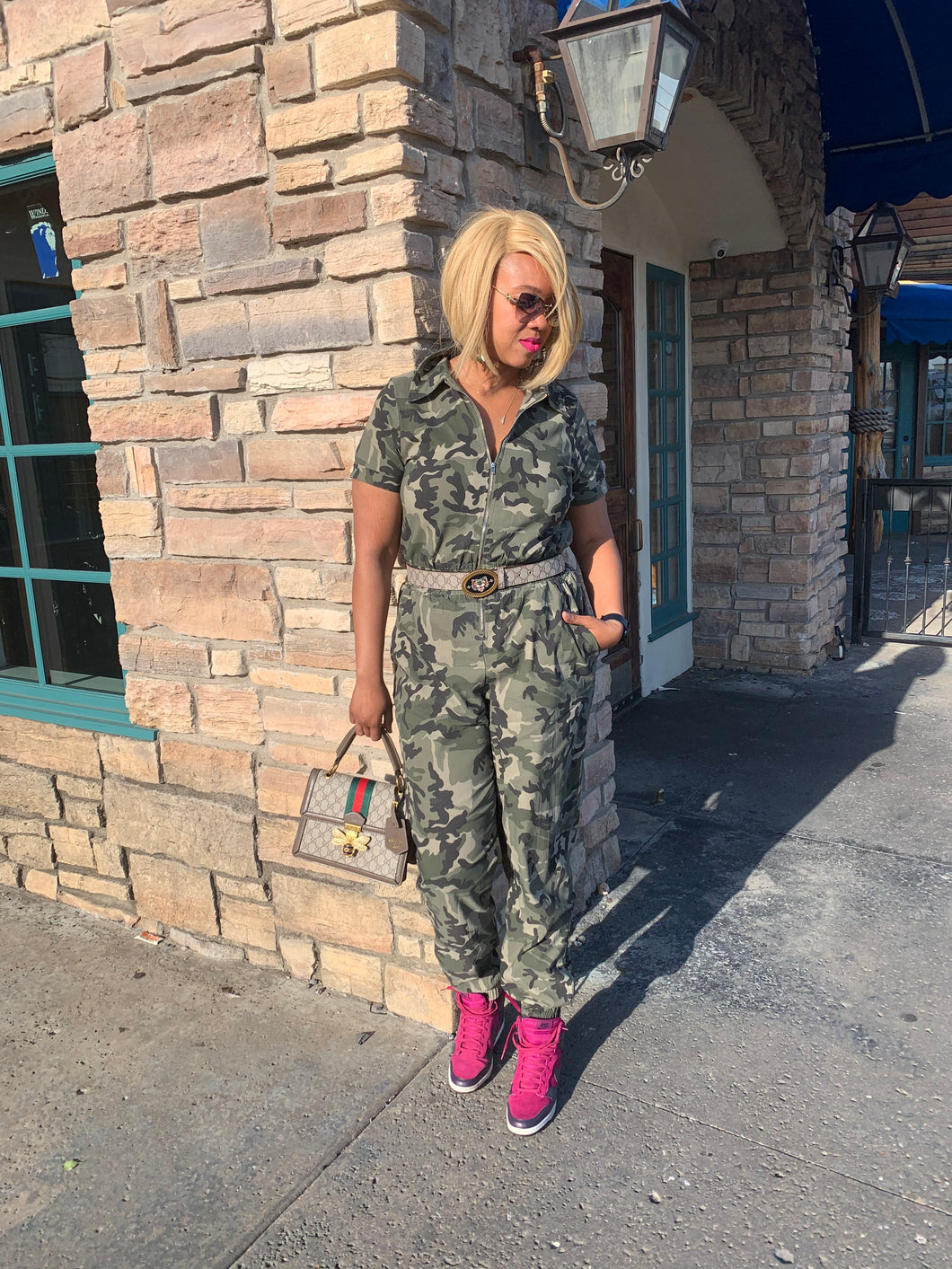 **Sale** Camouflage Jumpsuit