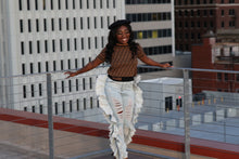 Load image into Gallery viewer, Ruffle Jeans
