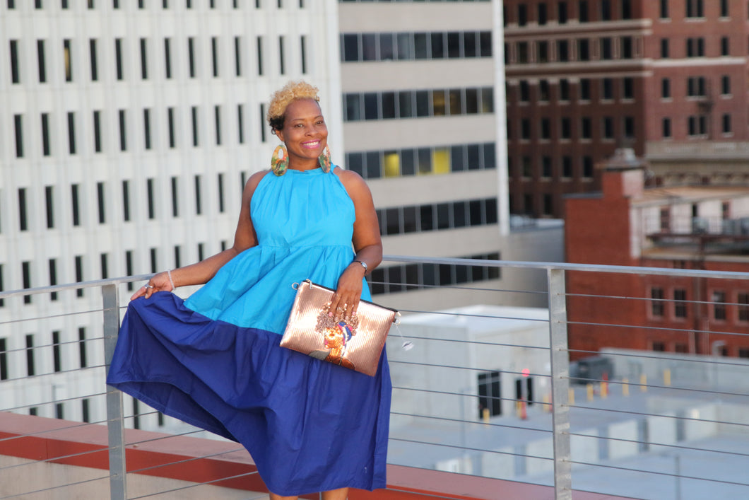 Sleeveless Tiered Dress