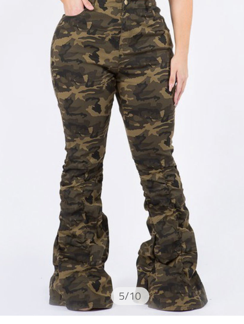 Camouflage Jeans