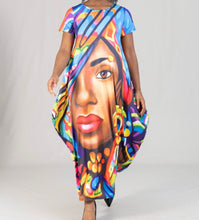 Load image into Gallery viewer, Melanin Girl Magic Maxi Dress 1.0
